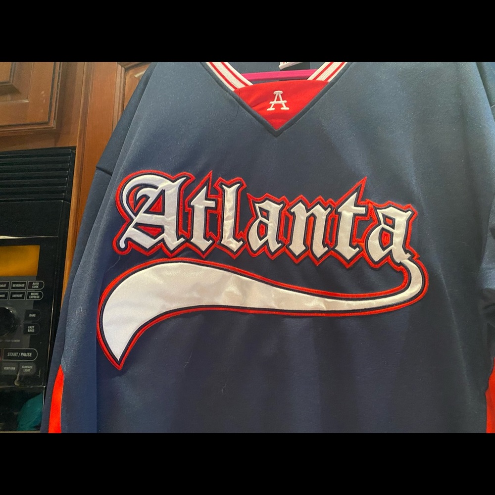 Vintage Atlanta Black Crackers Jersey. Size 3x